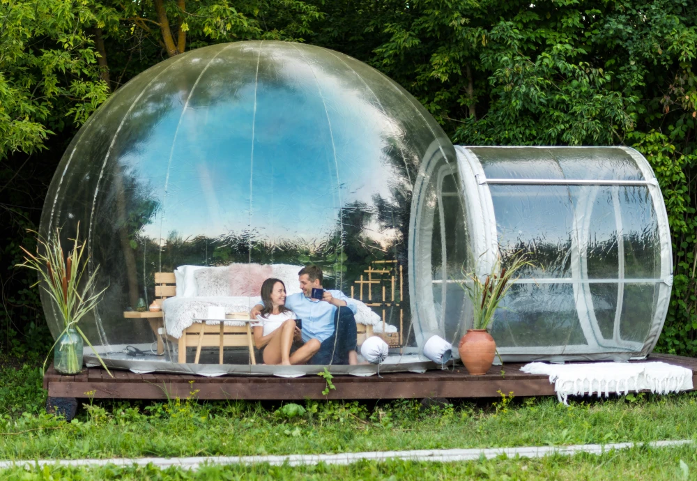 inflatable outdoor dome bubble tent house